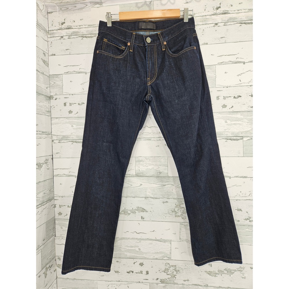 J Brand Kane Slim Straight Raw Indigo Jeans Mens 30 Dark Wash Denim 1409160233